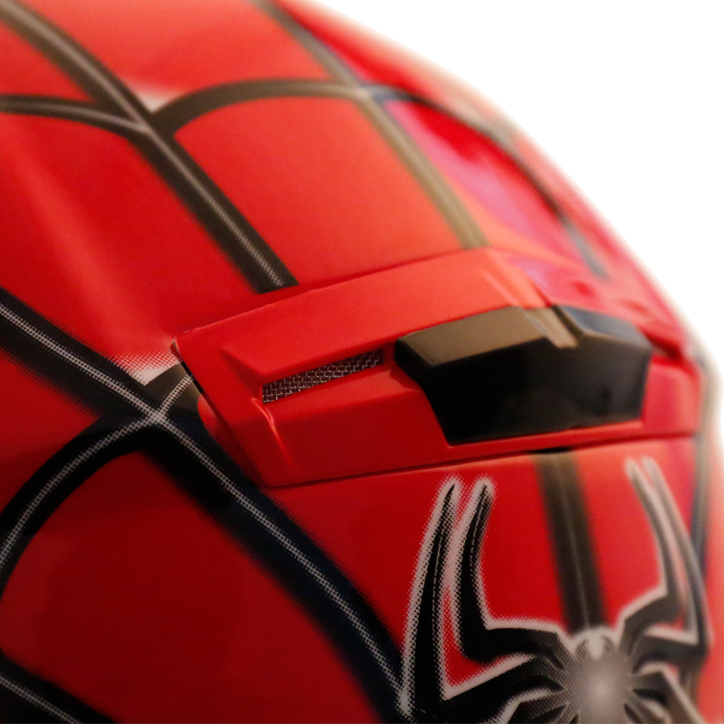 Nenki Motorcycle Helmets Full Face Helmet Street Bike DOT Certified 2 Visors with Clear Shield Dual Visors Fiberglass Shell Spiderman Full Face Helmets image9