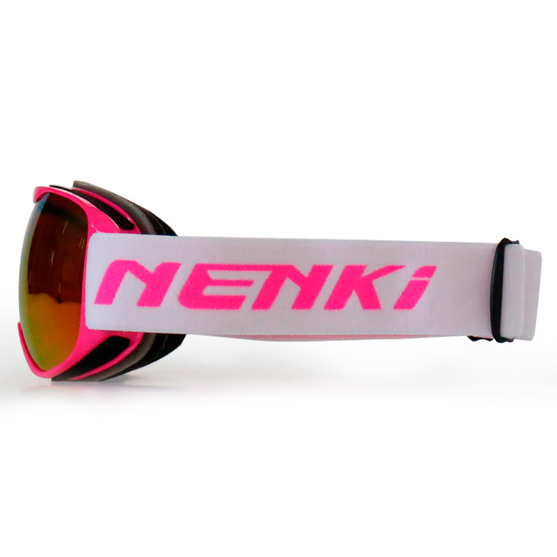 Nenki Kids Youth Ski Goggles Snow Goggles 100% 400 UV Protection Anti Fog Outdoor Sports Snowboard Glasses Revo NK1002 Nenki Ski Goggles image3