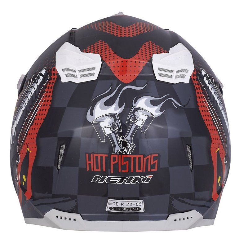 Nenki Motorcycle Kids Youth Motocross Helmet ECE Approved ATV Dirt Bike Motorbike Off Road NK-315 Nenki Helmet Motocross Helmets image7