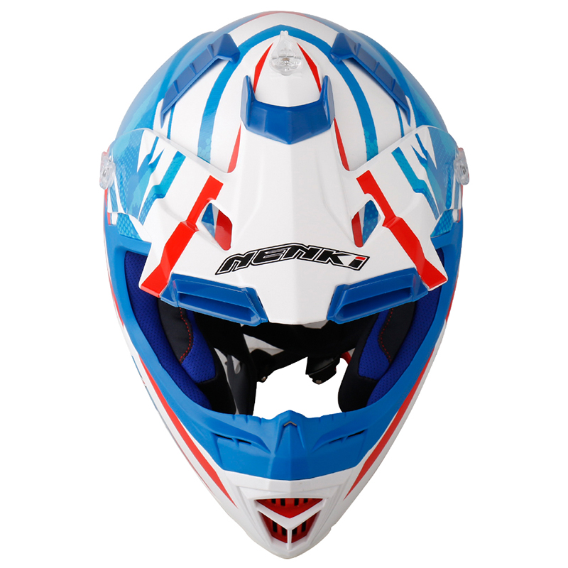Nenki Motorcycle Motocross ECE Approved ATV Dirt Bike Motorbike Off Road Free MX Goggles NK316 Nenki Helmet Motocross Helmets image4