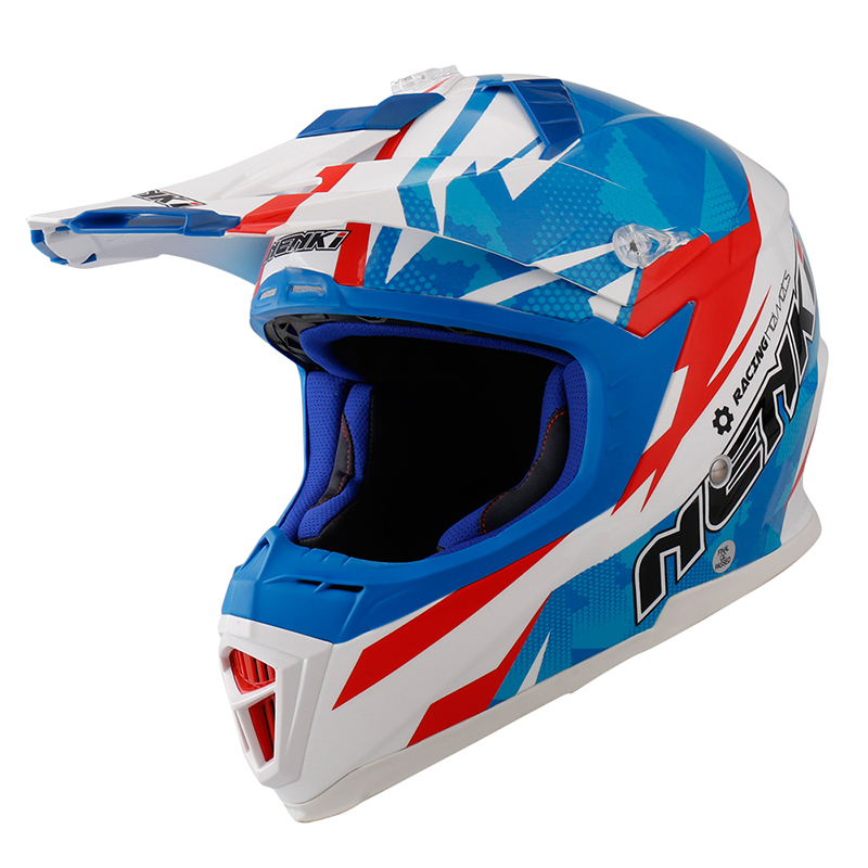 Nenki Motorcycle Motocross ECE Approved ATV Dirt Bike Motorbike Off Road Free MX Goggles NK316 Nenki Helmet Motocross Helmets image4