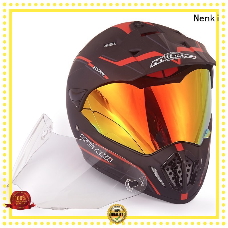 Best Dual Sport Motorcycle Helmet Dot Certified Nk 310 Full Face
